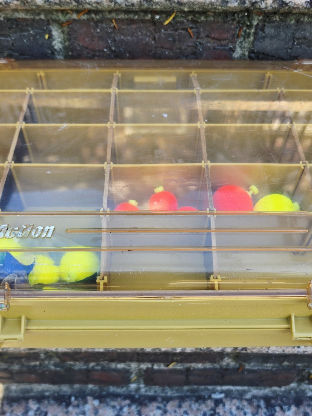 Vintage Plano "Double Action" Fishing Tackle Box